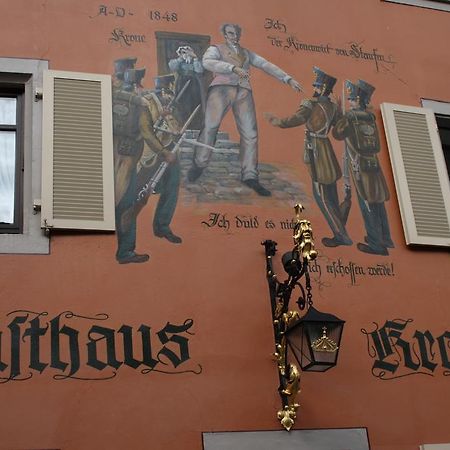 Die Krone Staufen-en-Brisgau Extérieur photo